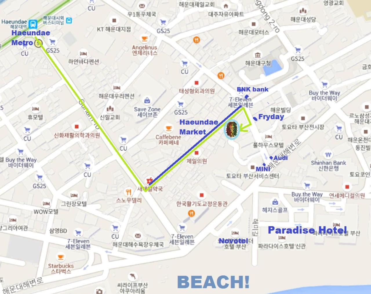 Backpackers' House Hotel Busan Ngoại thất bức ảnh